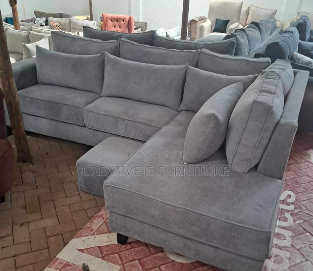 Comfort King Deluxe L-Sofa - main view