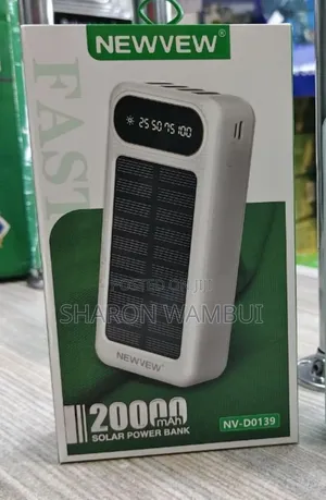 Newvew 20000mah Solar Power Bank/20000mah Solar Power Bank