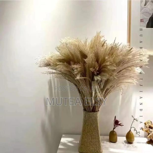 Natural Dried Reed Decorative Mini Pampas Grass - thumbnail 4