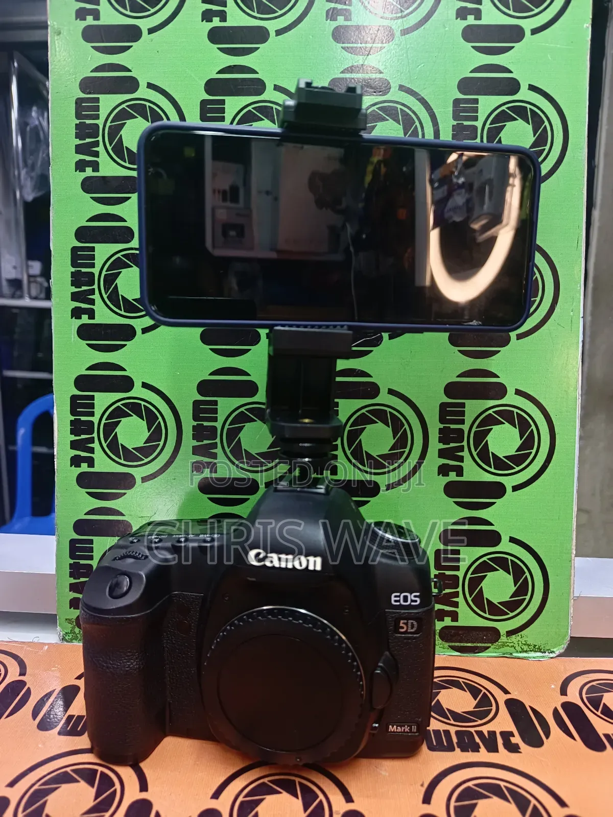 On Top of Camera Phone Holder