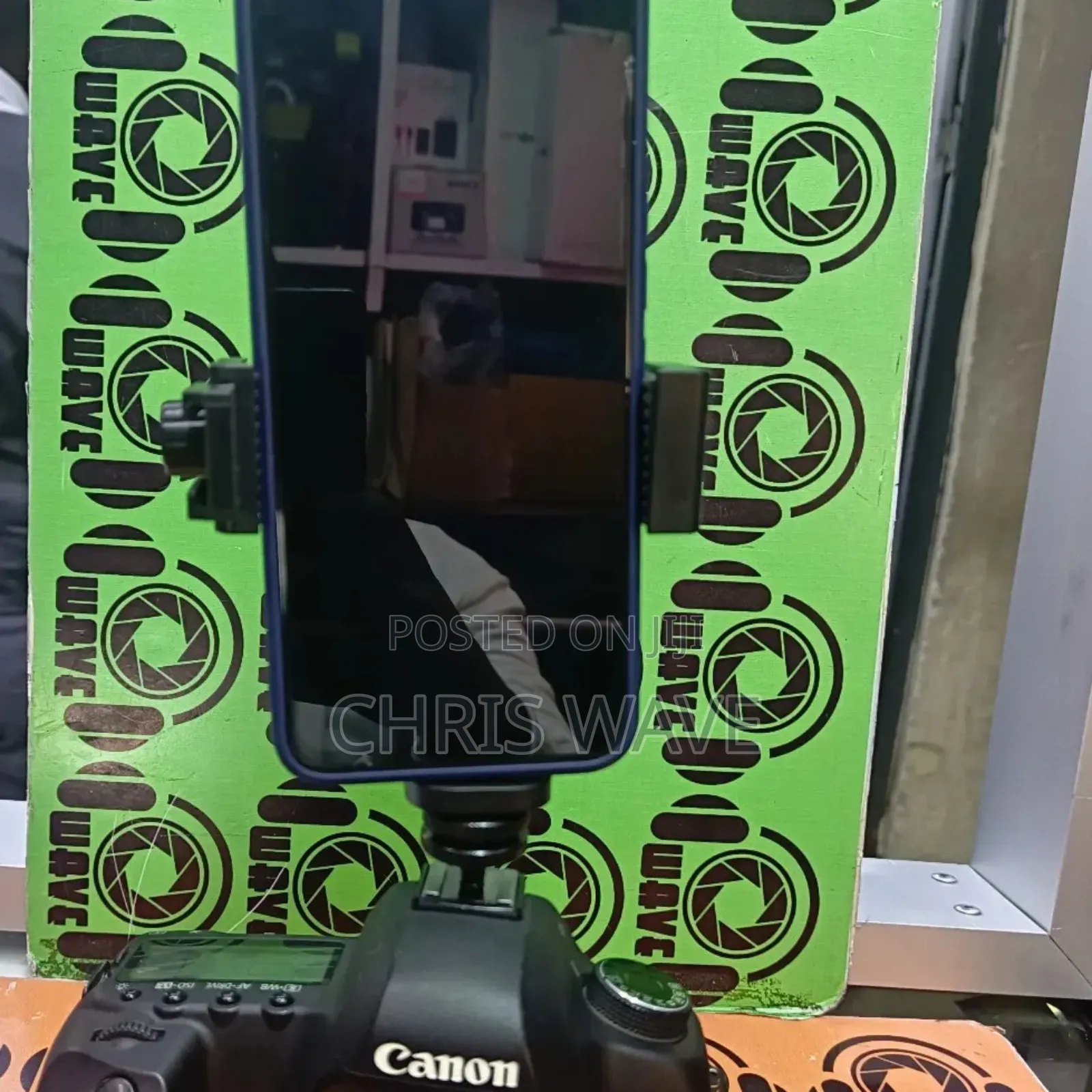 On Top of Camera Phone Holder