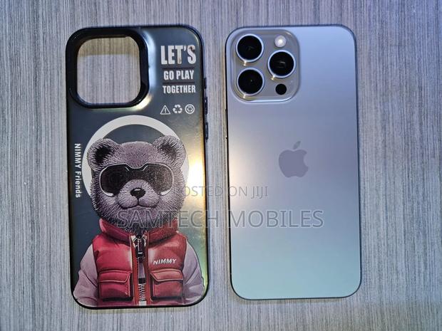 Apple iPhone 15 Pro Max 256 GB Silver - main view