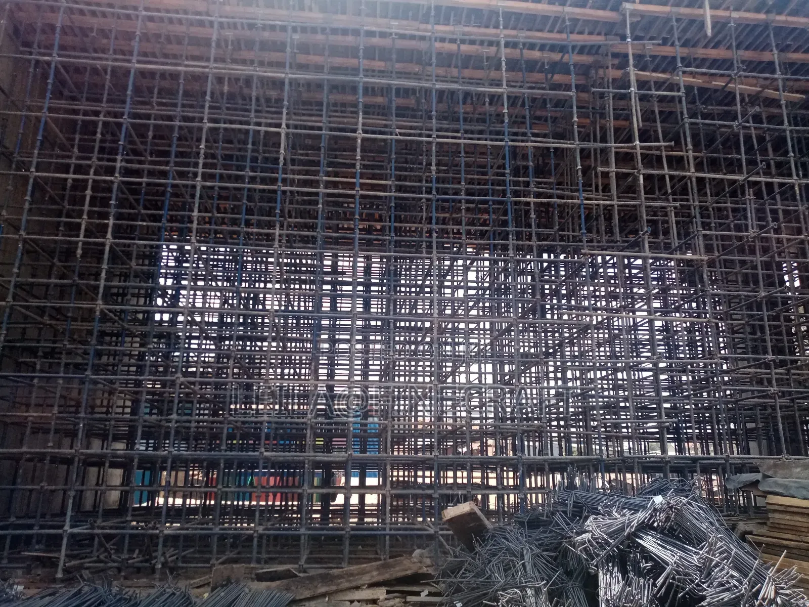 Formwork Cuplock Systeem for Making Bridge