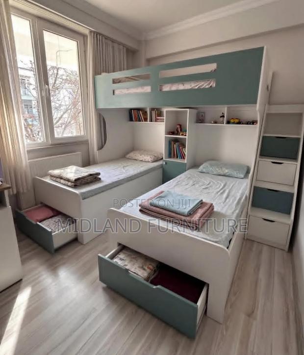 Tripple Bunk Beds for Kids in Nairobi Kenya - main view