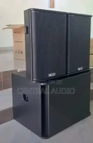 Nexo Speakers Bass and 2pcs Midrange