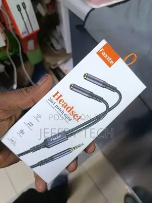Headphone Splitter, 3.5mm Audio Stereo Y Splitter Cable Male to Female