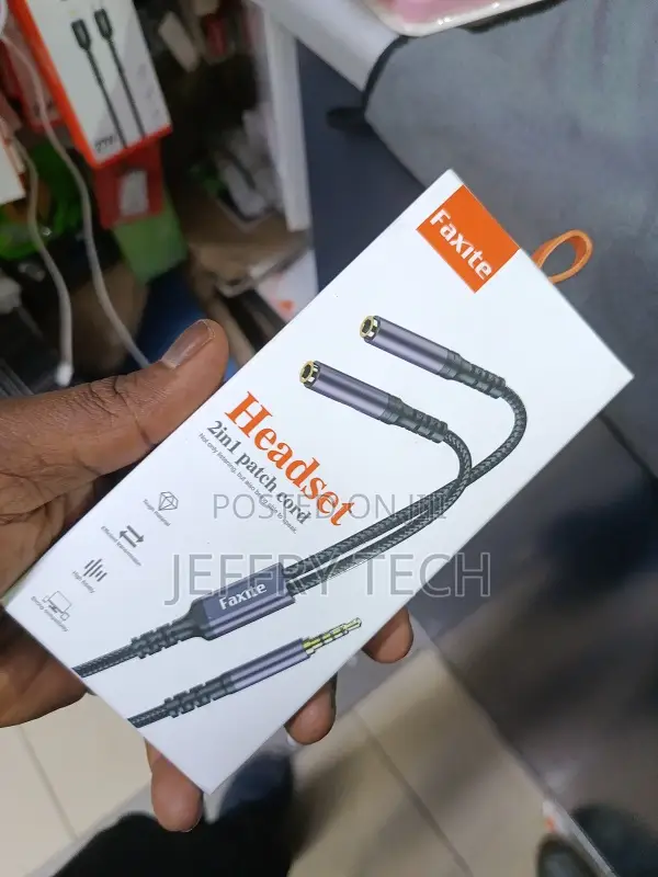 Headphone Splitter, 3.5mm Audio Stereo Y Splitter Cable Male to Female