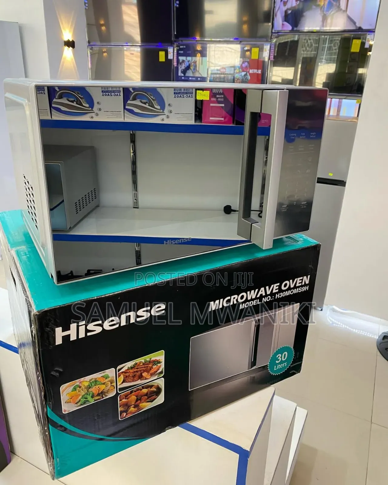 Hisense 30 Litres Digital Microwave With Grill