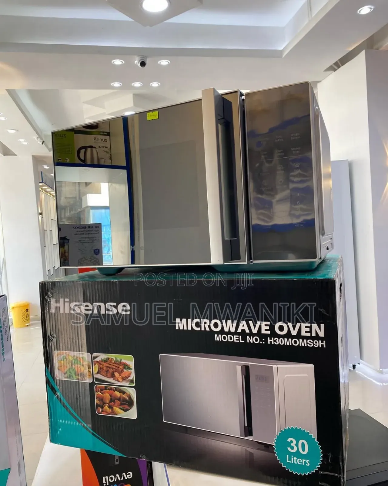 Hisense 30 Litres Digital Microwave With Grill
