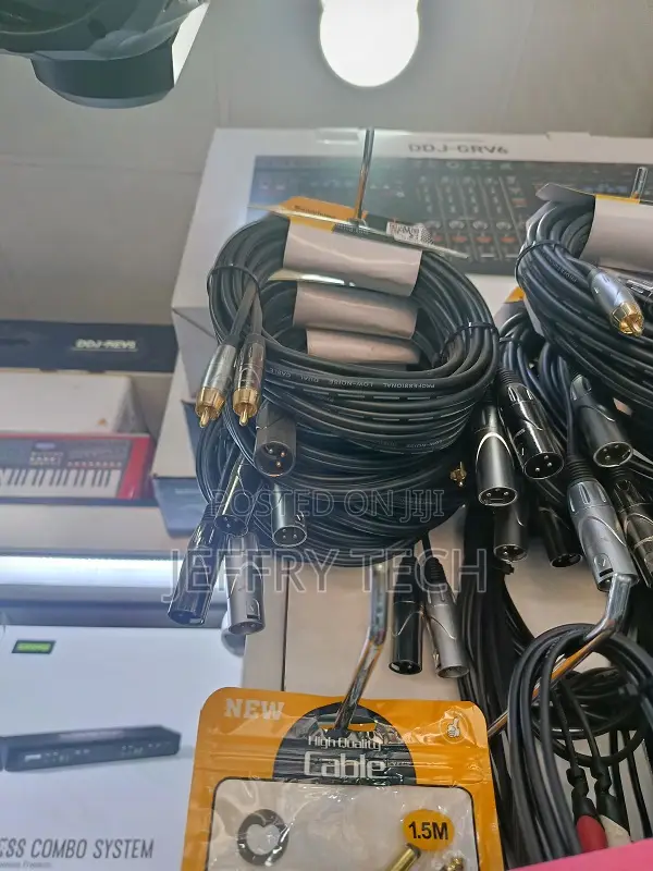 Dual Rca to XLR Cable, 2 Rca to 2 XLR Male Hifi Stereo Audio Connectio