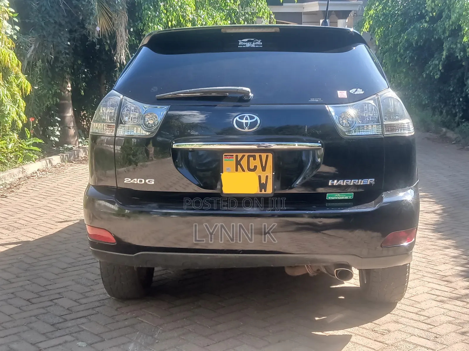 Toyota Harrier 2012 Black