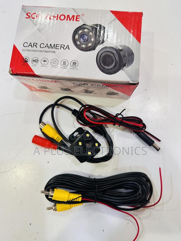 4 Light Reverse Camera –Night Vision Car Backup Camera - main view