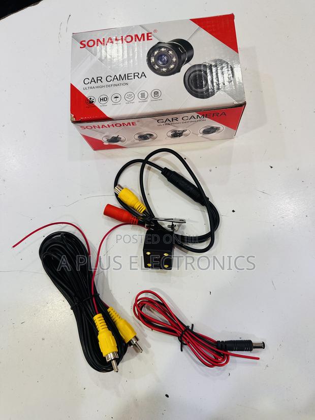4 Light Reverse Camera – Hd Night Vision Car Backup Camera