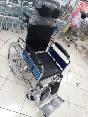 Reclining Wheelchair With Commode (Toilet Bucket)