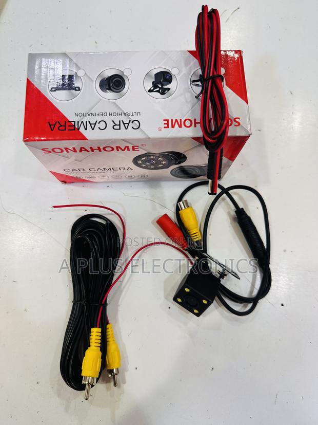 4 Light Reverse Camera – Durable Car Rear Camera