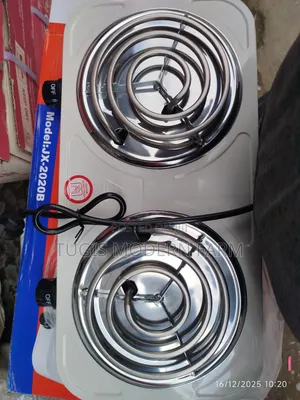 Double Electric Coil Cooker - 2000 Watts