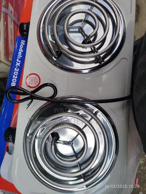 Double Electric Coil Cooker - 2000 Watts