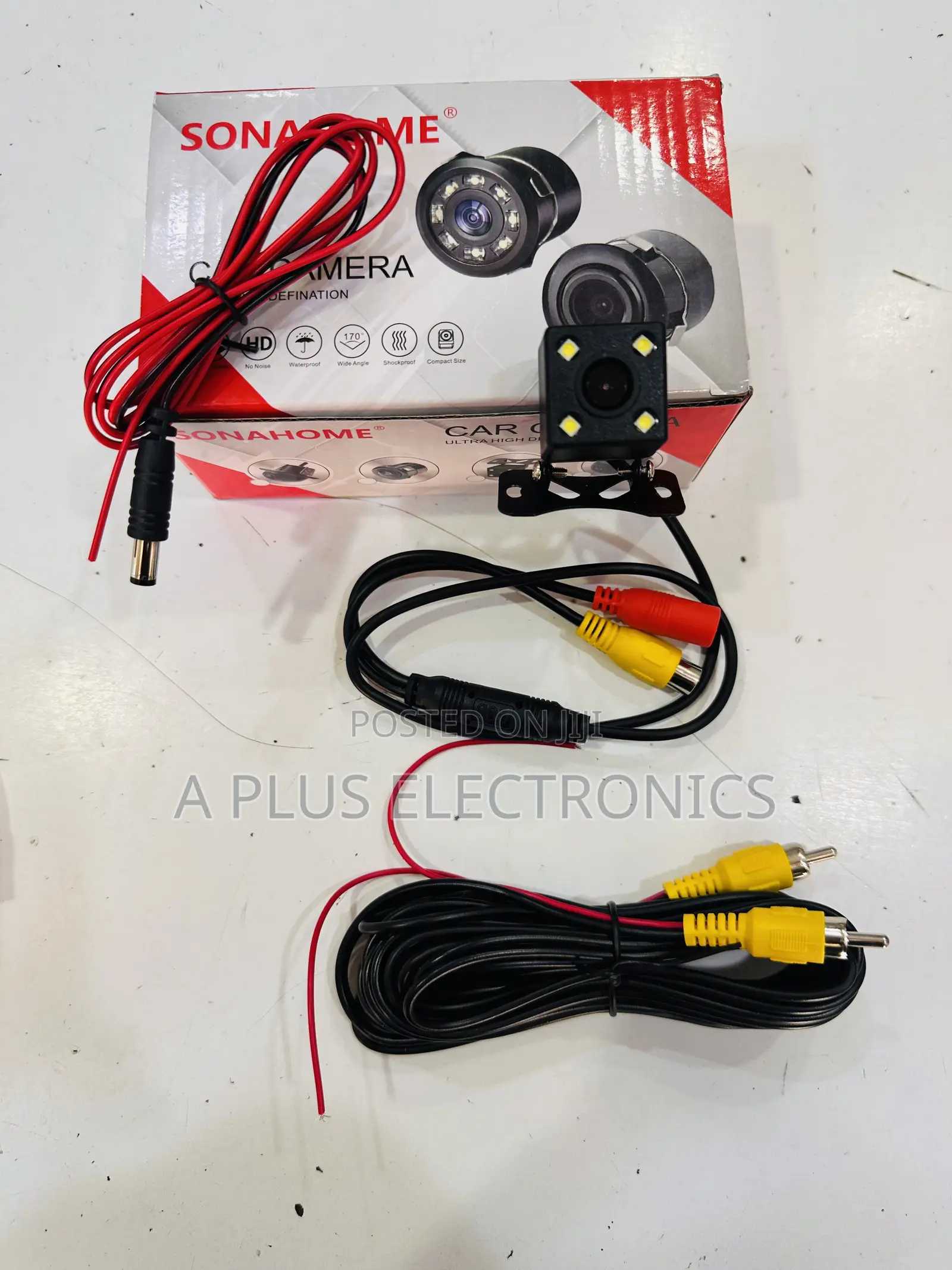 4 Light Reverse Camera – High Quality Rear View Camera