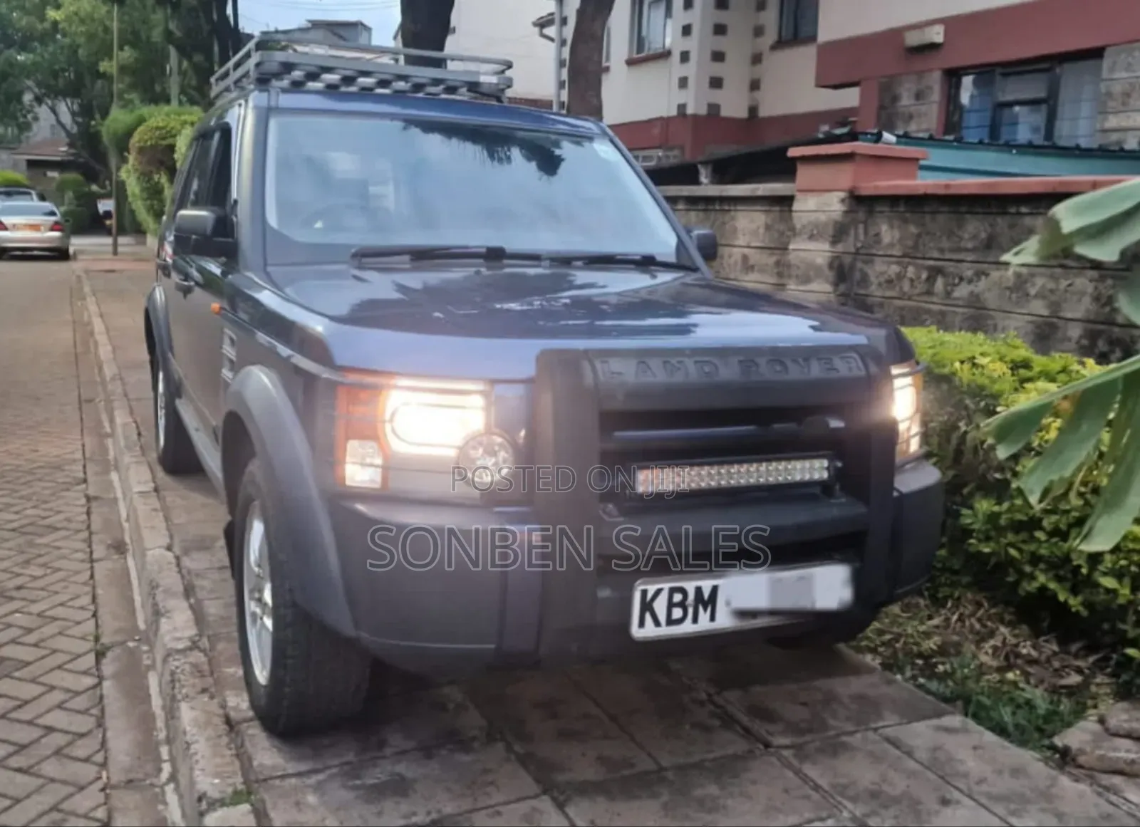 Land Rover Discovery 2008 Blue