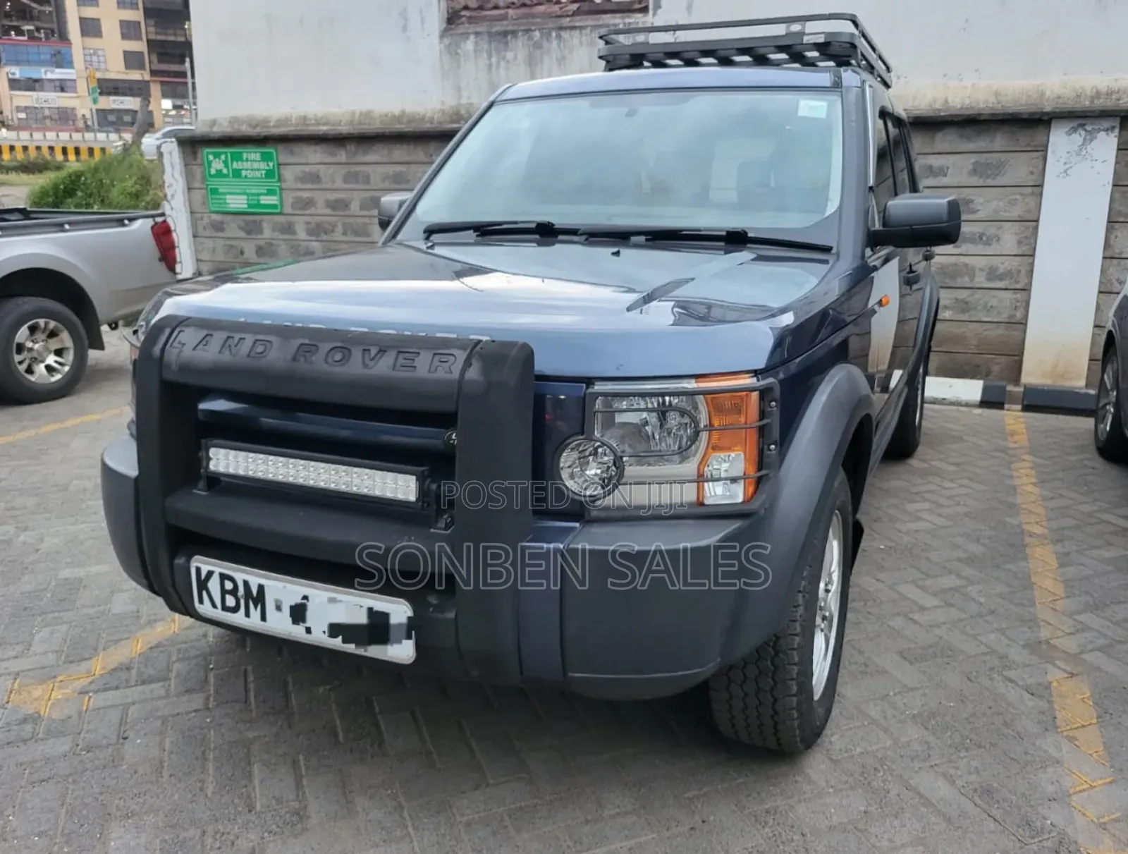 Land Rover Discovery 2008 Blue
