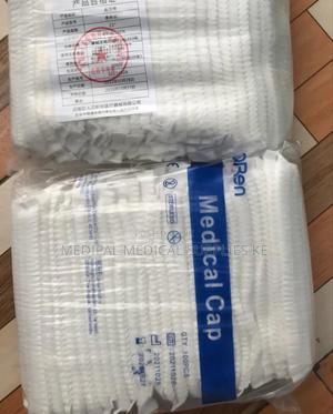 Medical Caps-Blue and White - thumbnail 2