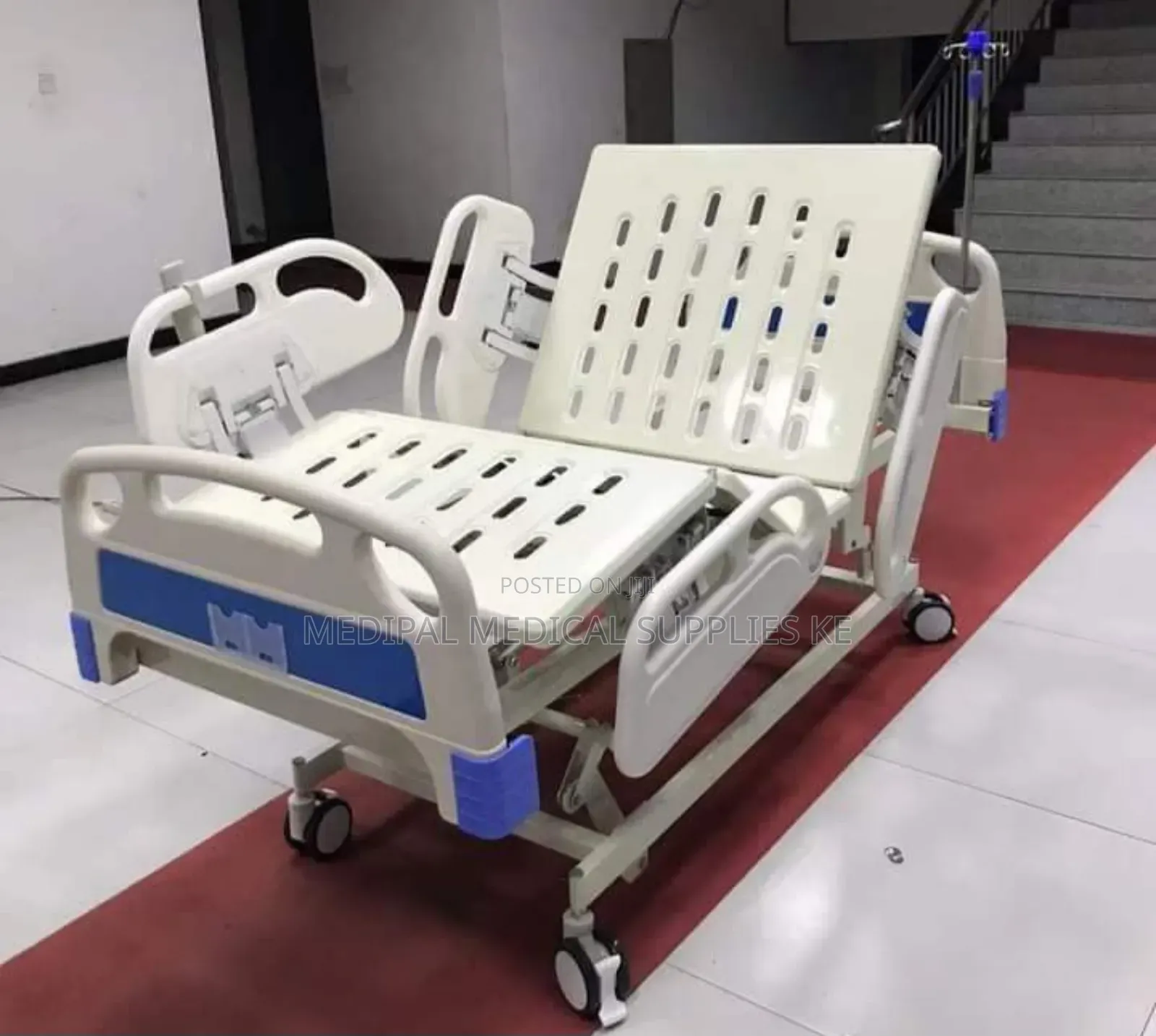 5 Function Hospital Bed -Abs With Mattress