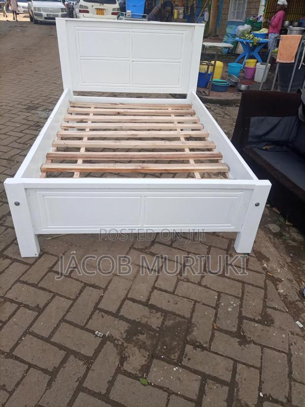 4 by 6 White Bed