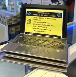 Laptop HP ZBook 15 G5 16GB Intel Core i7 SSD 512GB