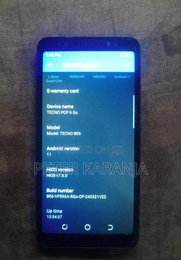 Tecno Pop 6 Go 32 GB Blue - thumbnail 7