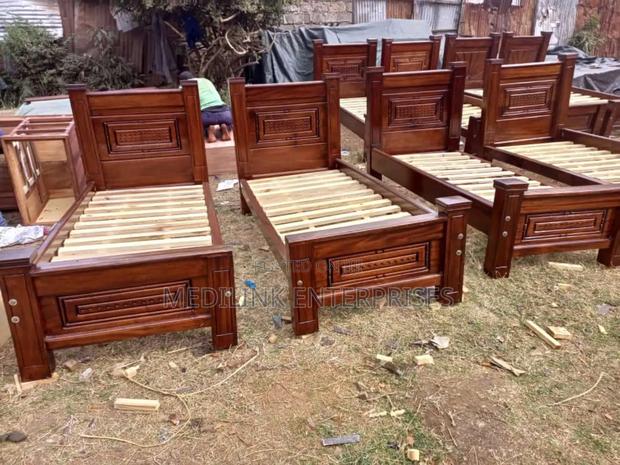 Mahogany 3.5*6 Kids Beds Light Walnut Colour - main view