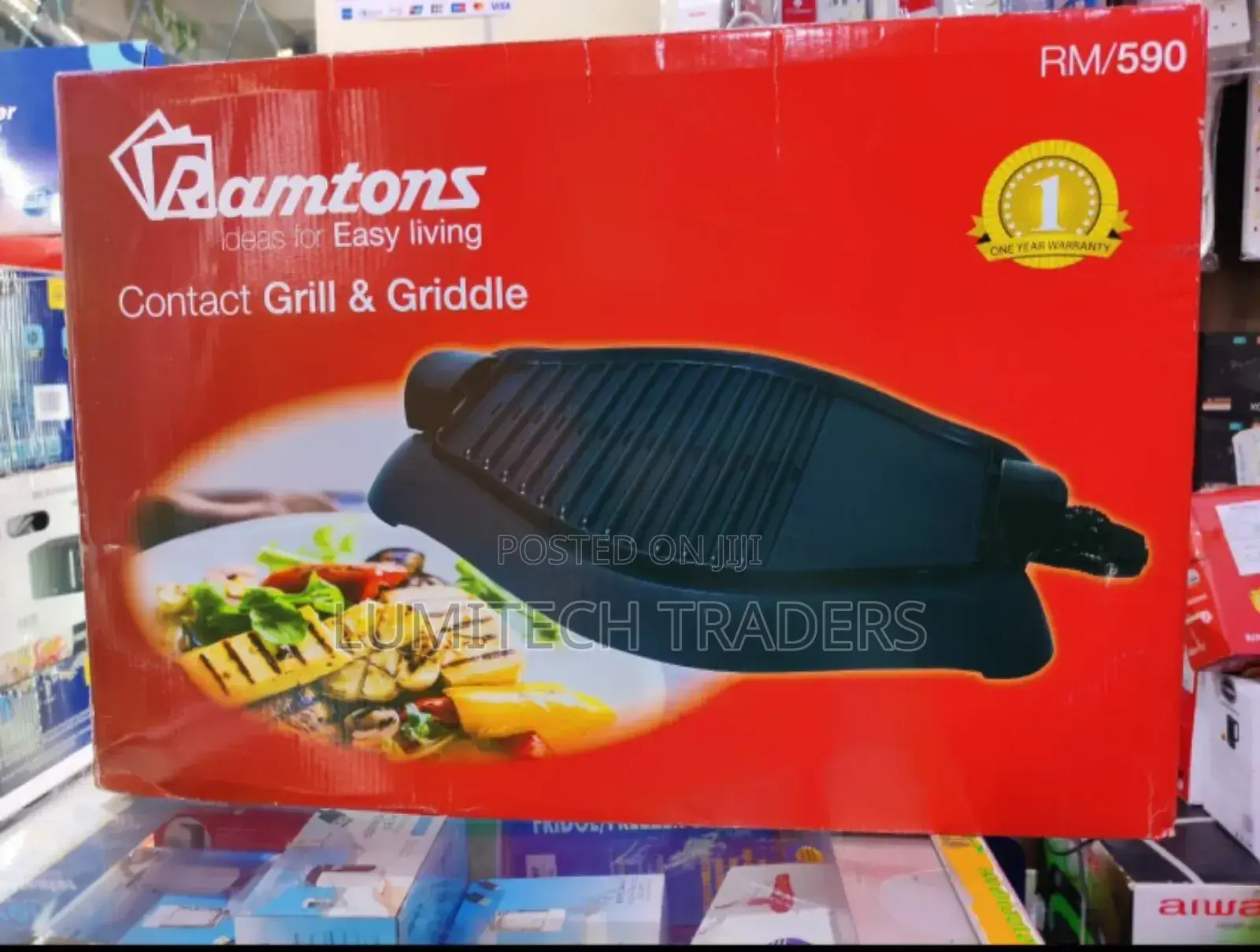 Ramtons Contact Grill and Griddle Rm590