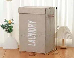 Foldable Laundry Basket With Lid