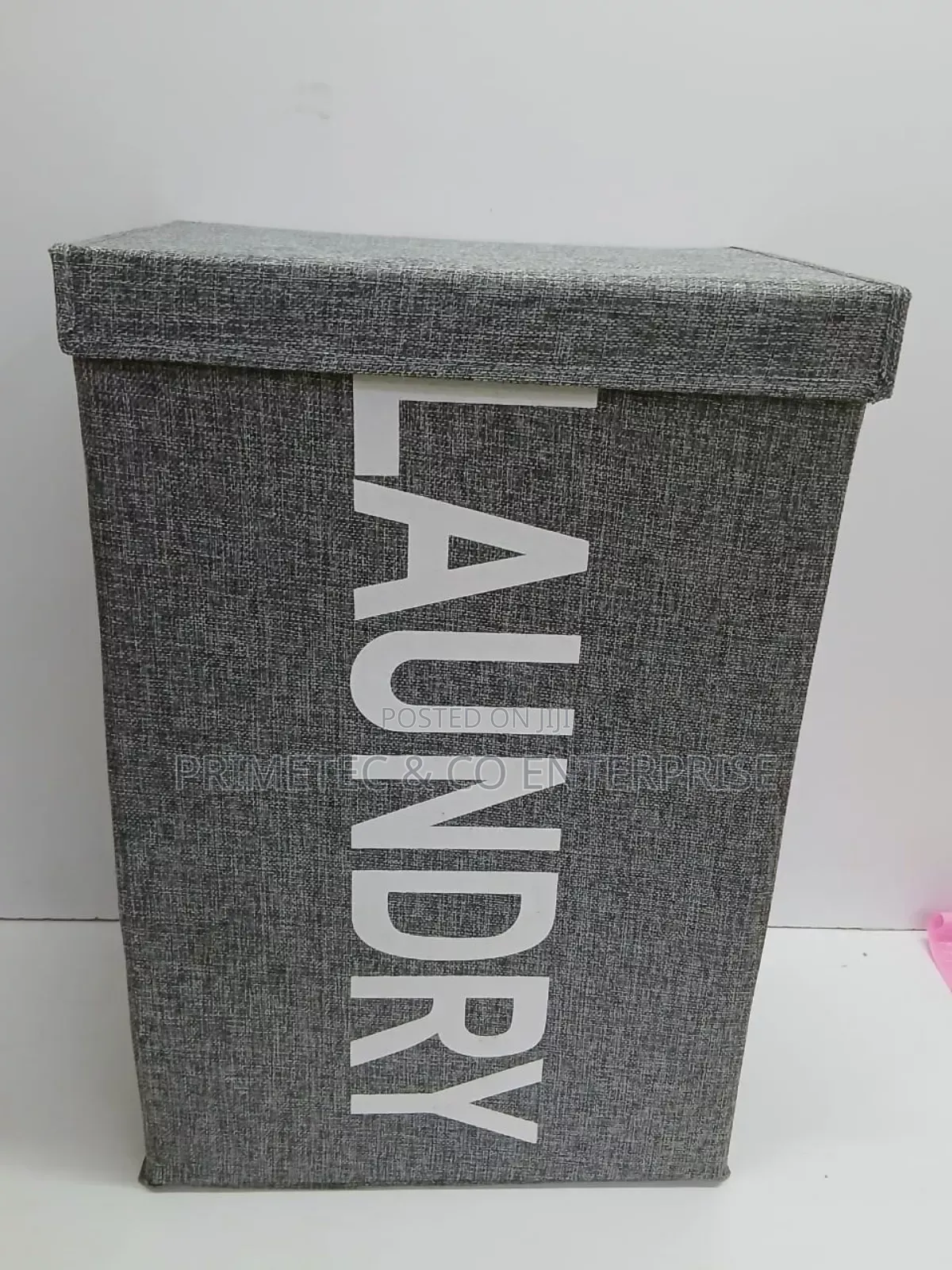 Foldable Laundry Basket With Lid