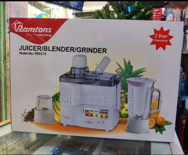 Ramtons 3in1 Juicer, Blender and Grinder Rm278 - main view
