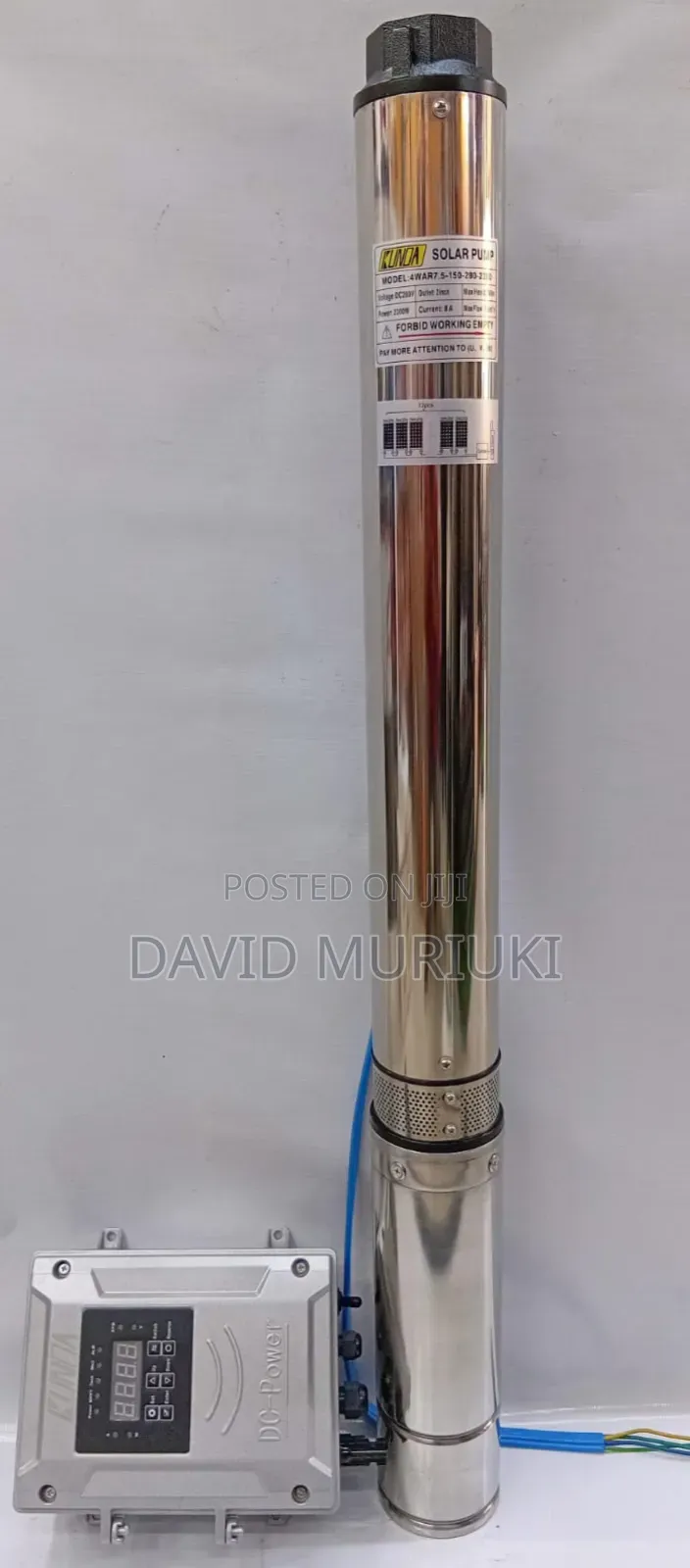 Solar Pump 2200w Max Head 150 Meters