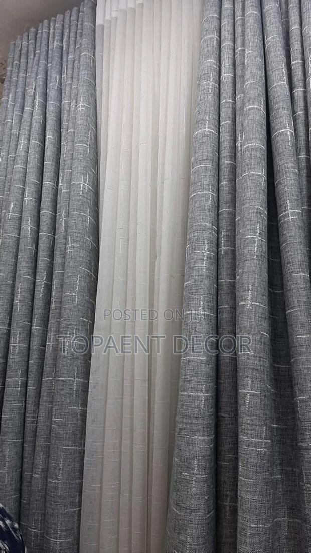 Light Grey, Affordable And Legit Fabric Window Curtains
