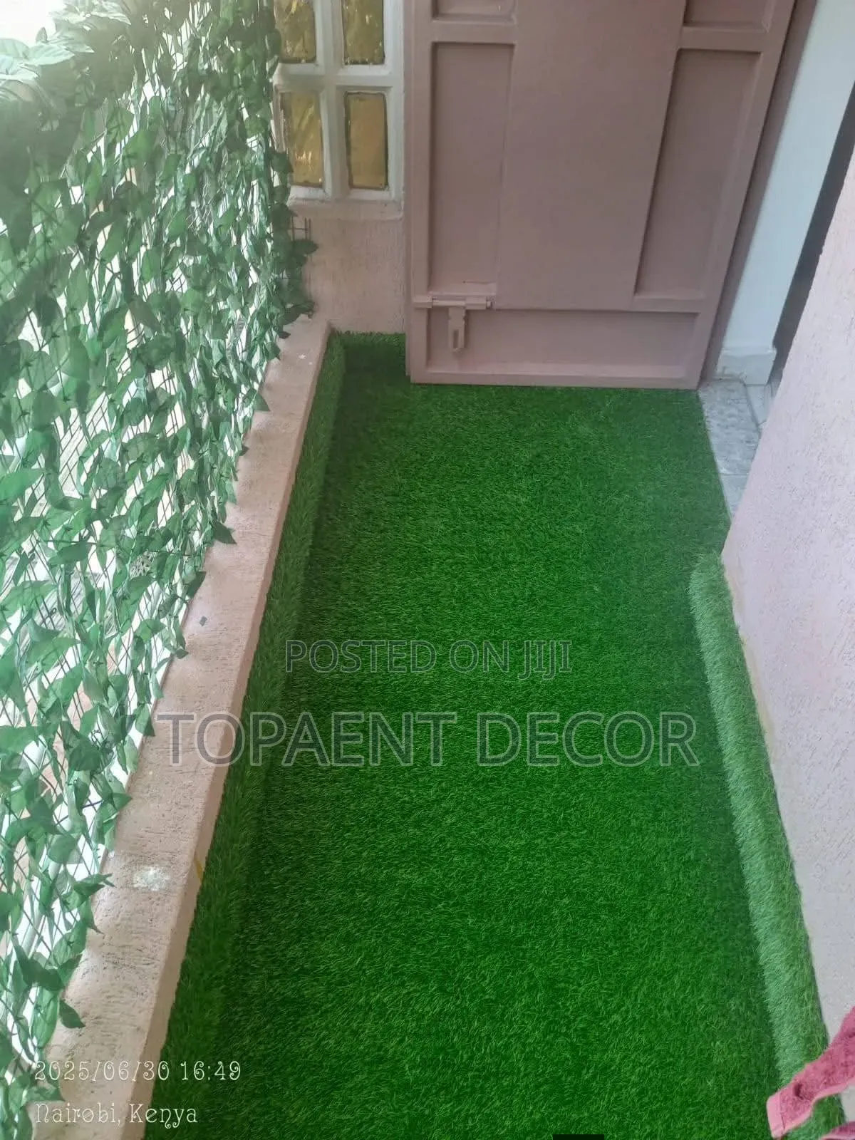 25mm Durable No Mud No Mess Artificial Grass Carpet