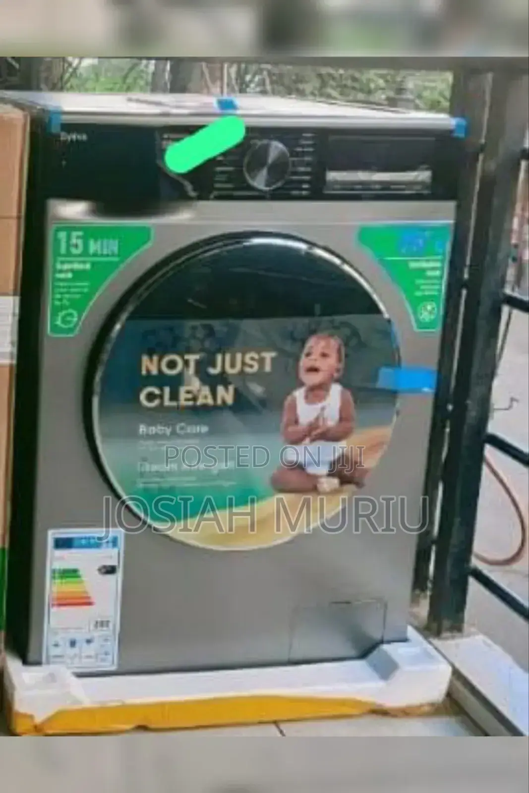 Syinix 10kg Front Load Wash and Spin