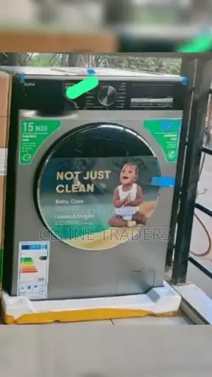 Syinix 10kg Front-Load Automatic Washing Machine.