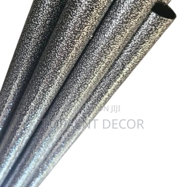 Silver Grey, Strong And Durable,Easy Installation Powder Coated Rods - main view