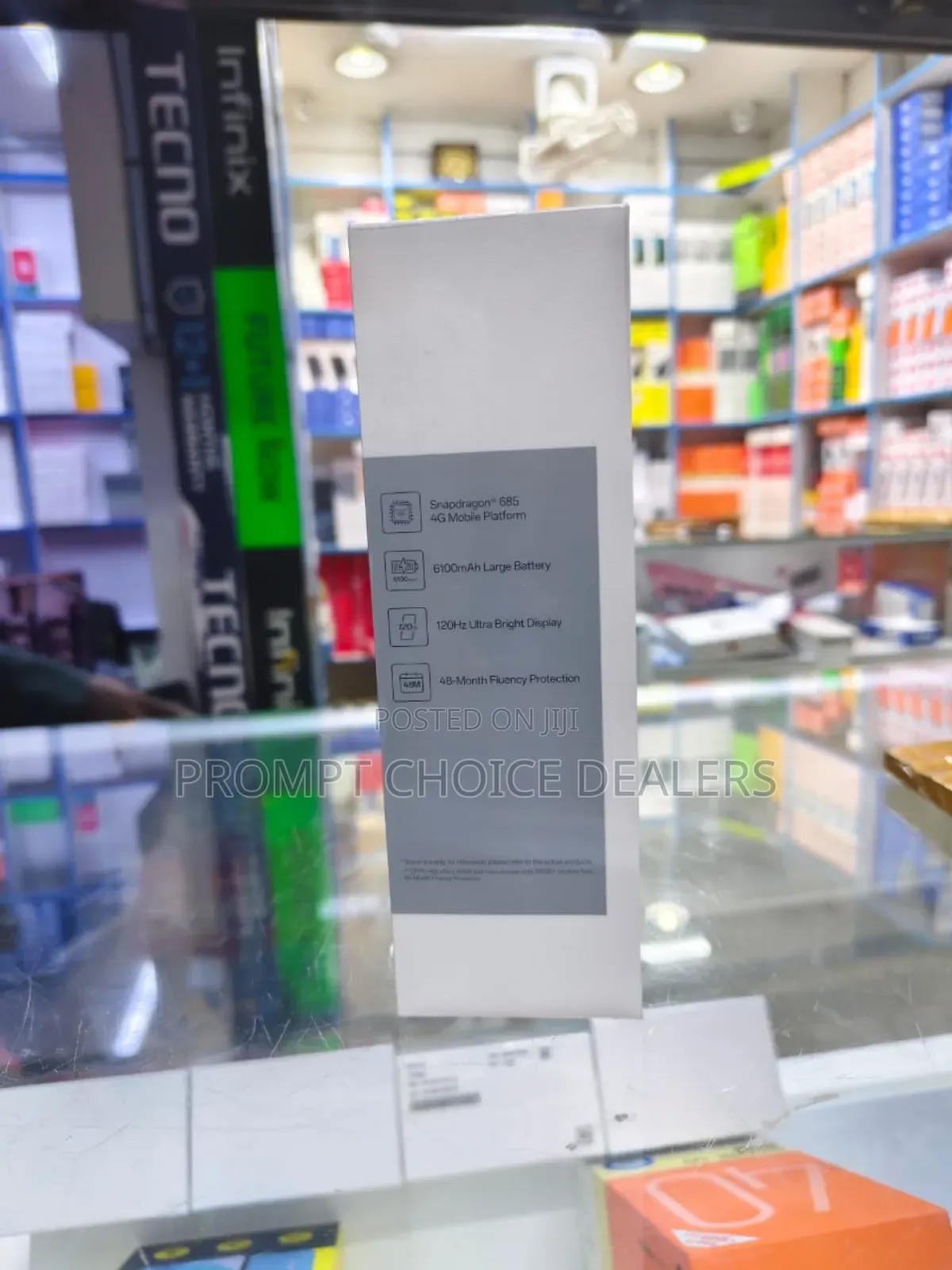 New Oppo A6x 128 GB Blue
