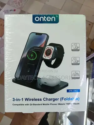This Is an Onten 3-in-1 Foldable Wireless Charger (Model: Otn-Cw11)