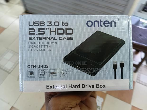 This Is an Onten Otn-Uhd2 Usb 3.0 to 2.5" HDD External Case. - thumbnail 2