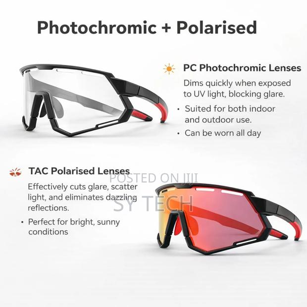 Interchangeable Polarized Photochromic Multipurpose Glasses - thumbnail 3