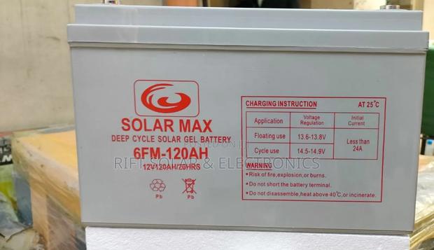 120ah - 12v Solar Max Heavy Duty Battery