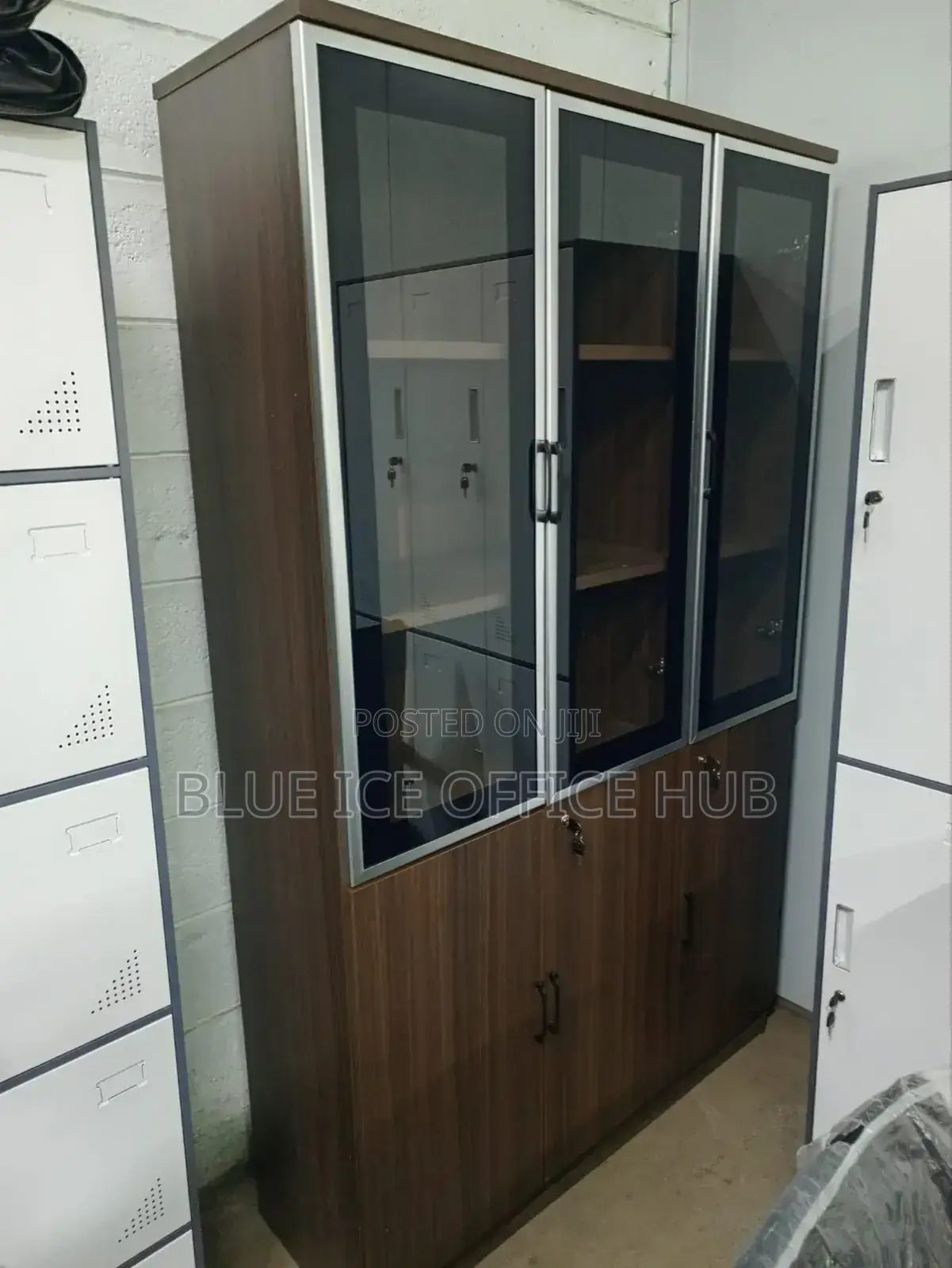 Modern 3 Door Wooden Cabinet