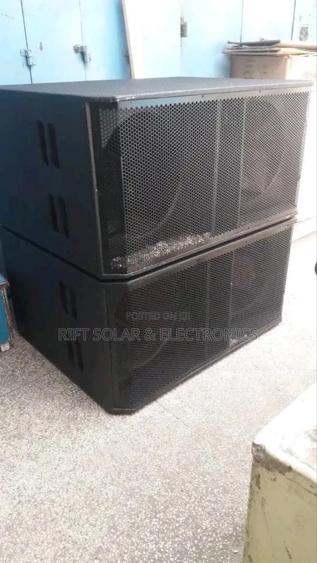18" Double Bass Empty Box Speaker Top Finish Quality