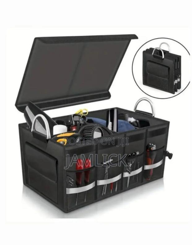 Heavy Duty Car Boot Organizer Storage Box –Cr