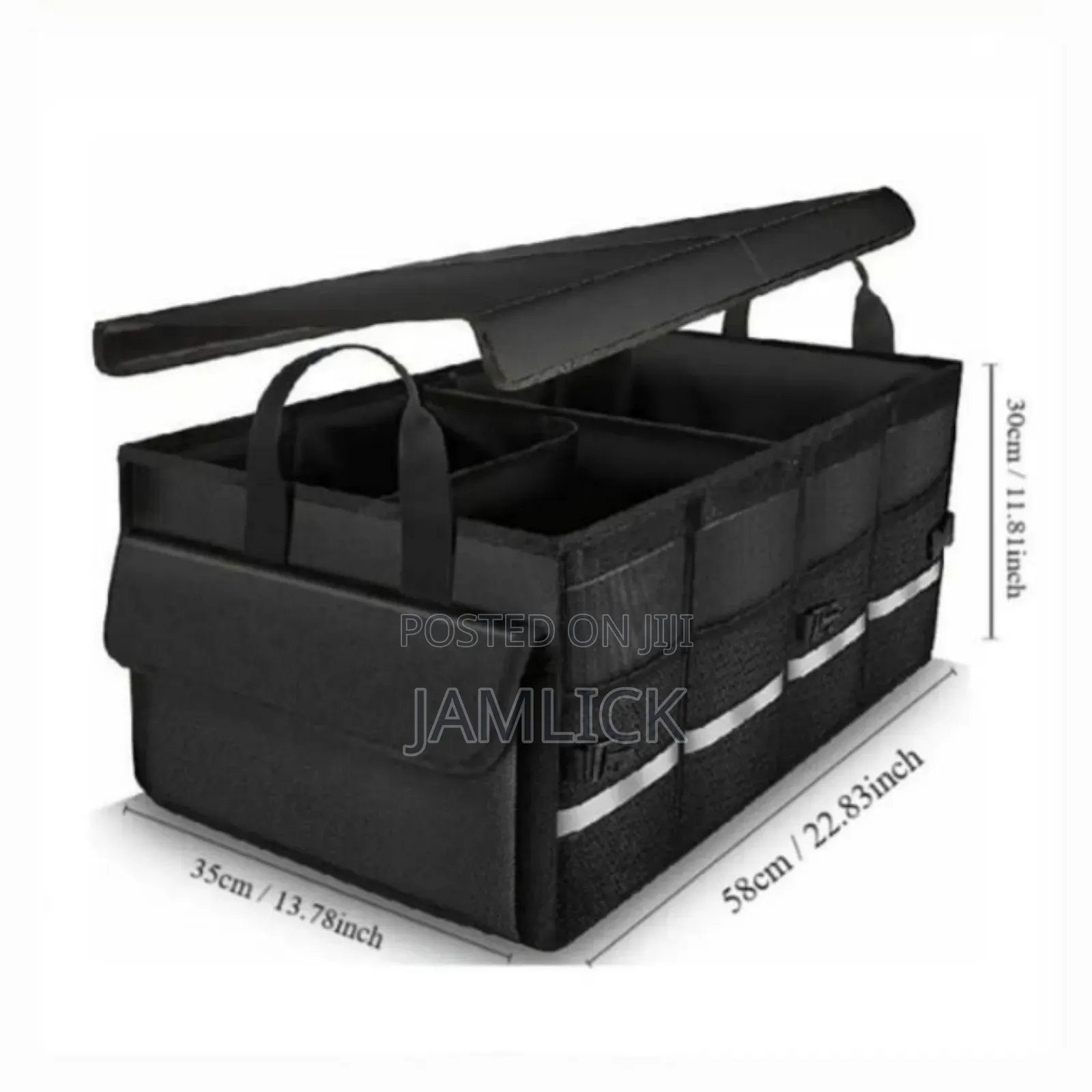 Heavy Duty Car Boot Organizer Storage Box –Cr