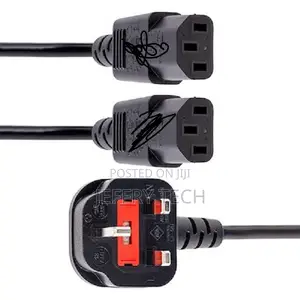 Computer Power Cable Y Splitter